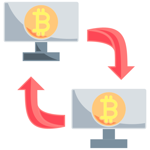 transacción icono gratis
