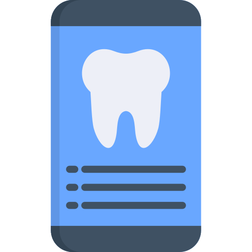 aplicación dental icono gratis