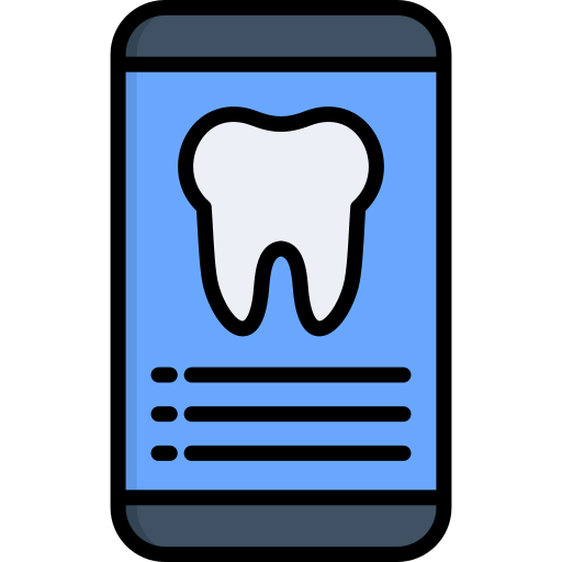 aplicación dental icono gratis