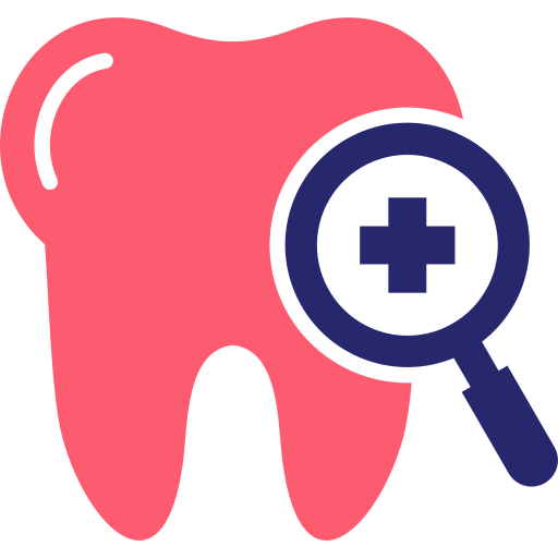 revisión dental icono gratis