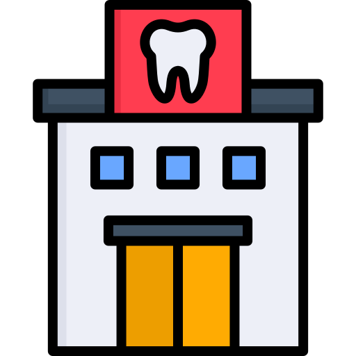 clínica dental icono gratis