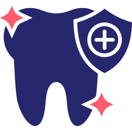 protección dental icono gratis