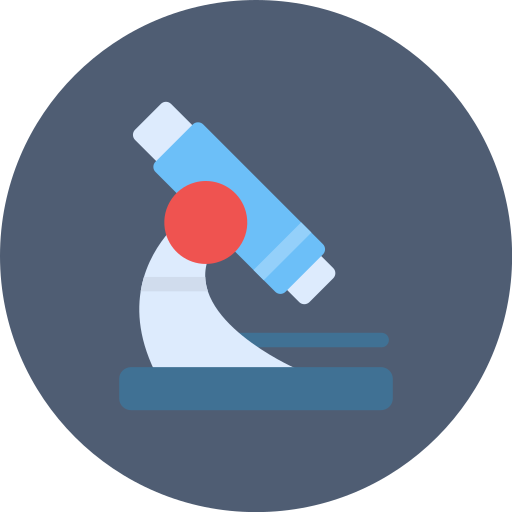 Microscope free icon Microscope free icon