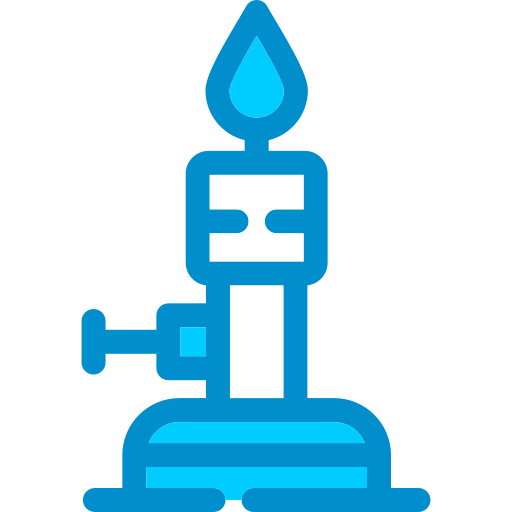 mechero bunsen icono gratis