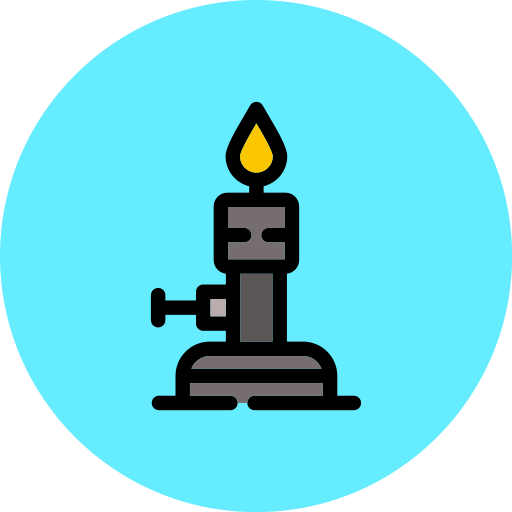 mechero bunsen icono gratis