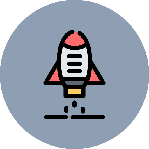 Rocket free icon Rocket free icon