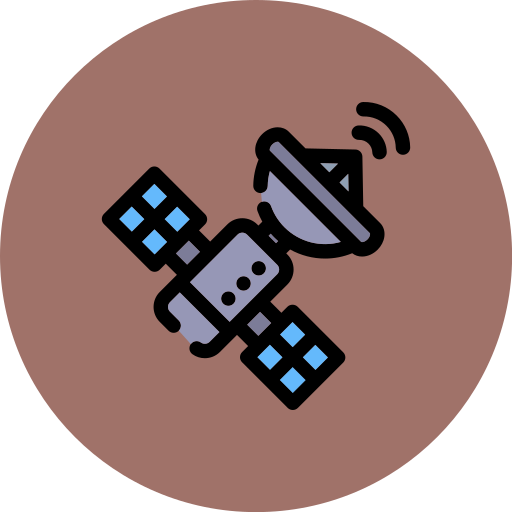 우주위성 무료 아이콘