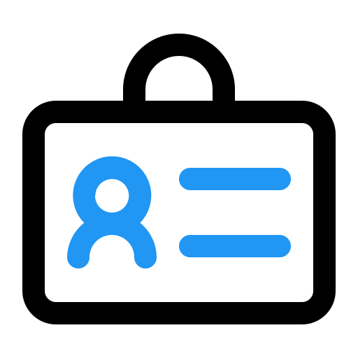 Удостоверение личности бесплатно иконка