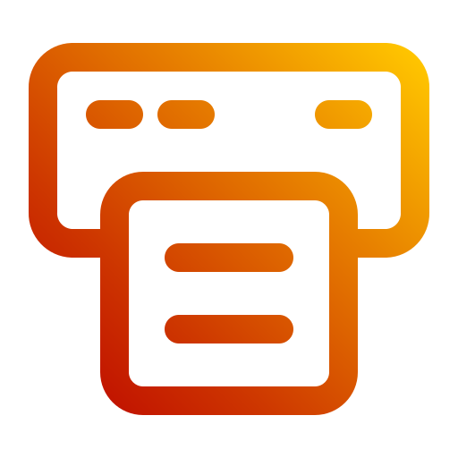 imprimante Icône gratuit imprimante Icône gratuit