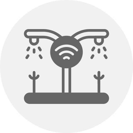 riego inteligente icono gratis