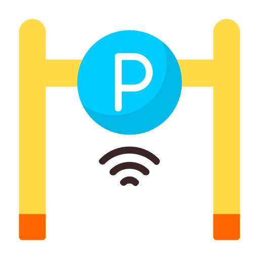 estacionamiento inteligente icono gratis