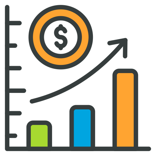 diagrama de negocios icono gratis