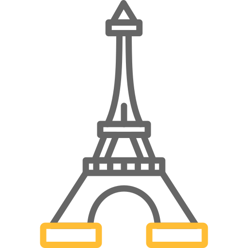 torre eiffel icono gratis