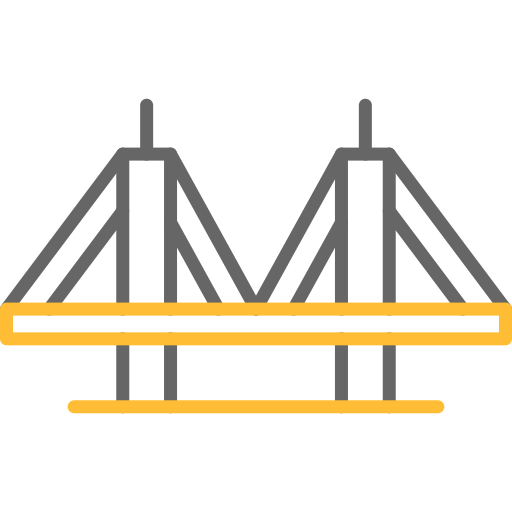 puente zakim icono gratis