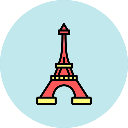 torre eiffel icono gratis