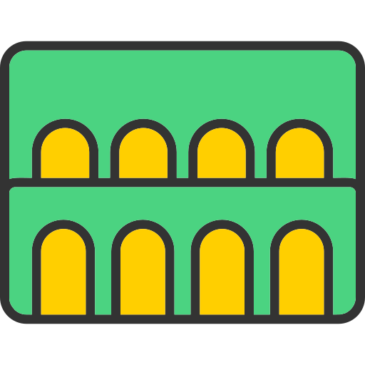 acueducto de segovia icono gratis