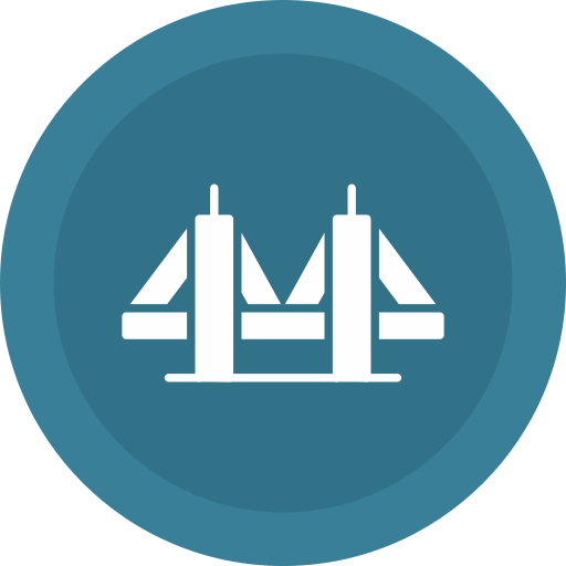 puente zakim icono gratis