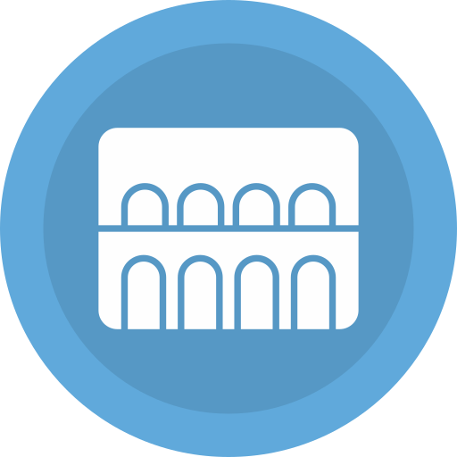 Акведук в Сеговии бесплатно иконка