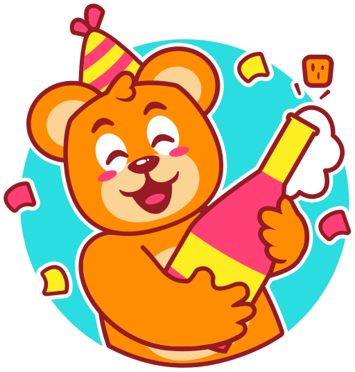 geburtstag kostenlos Sticker