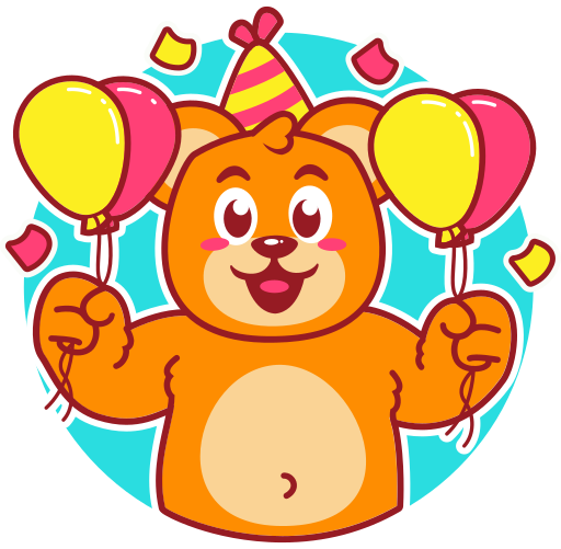 cumpleaños gratis sticker