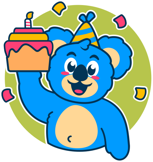 cumpleaños gratis sticker