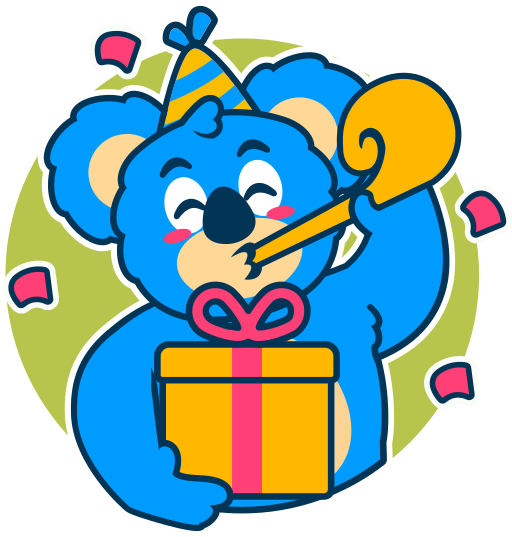 geburtstag kostenlos Sticker