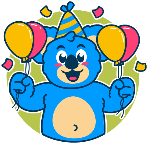 cumpleaños gratis sticker