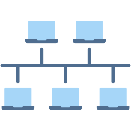 estructura topológica icono gratis