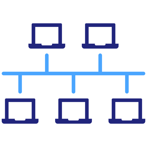 estructura topológica icono gratis