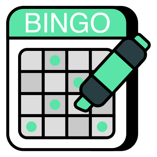 tarjetas de bingo icono gratis