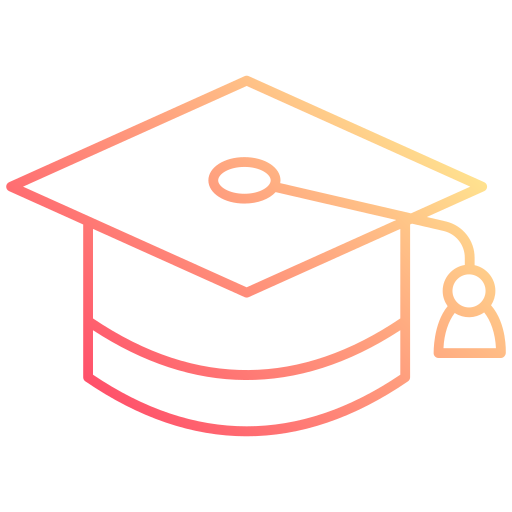 gorro de graduación icono gratis