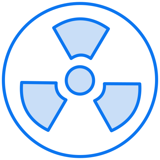 radiación icono gratis