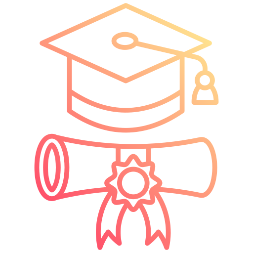 graduación icono gratis