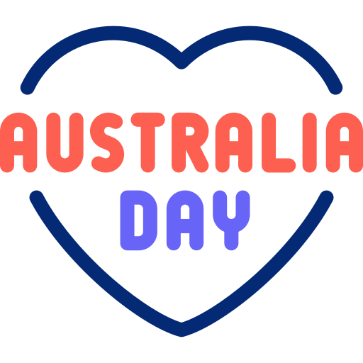 día de australia icono gratis