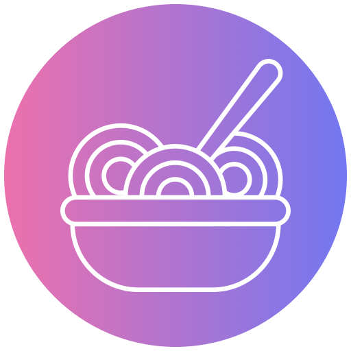 cuenco de pasta icono gratis