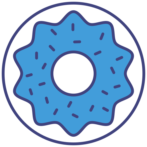 rosquilla icono gratis