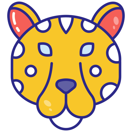 leopardo icono gratis