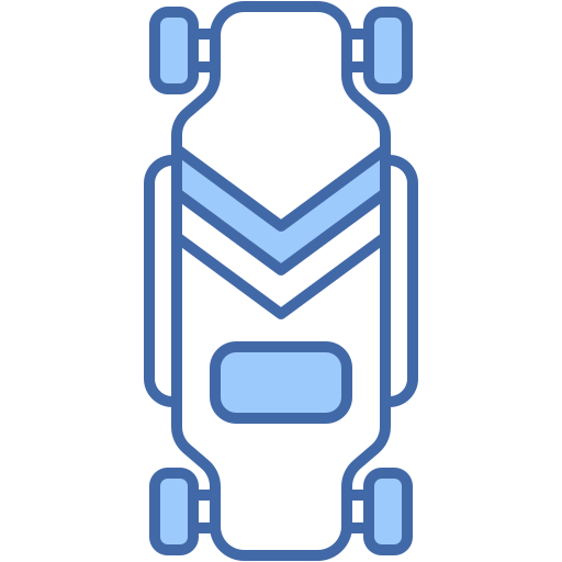 tabla larga icono gratis