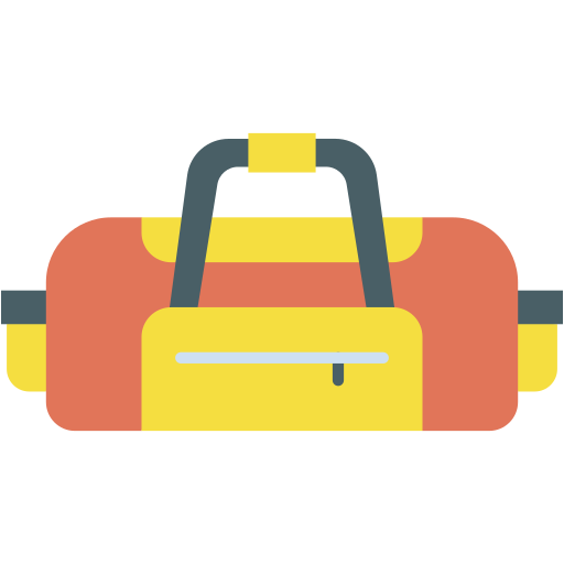 bolsa de deporte icono gratis