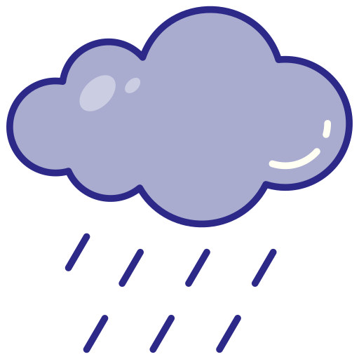 pluie Icône gratuit