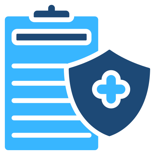 seguro de salud icono gratis