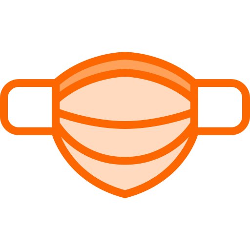 Medical mask free icon