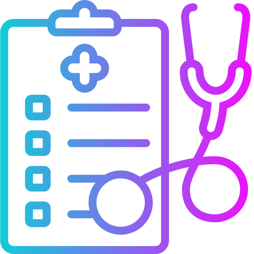 informe médico icono gratis