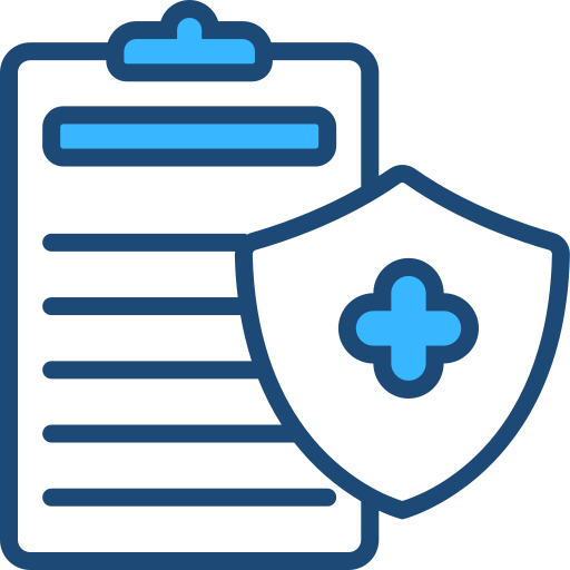 seguro de salud icono gratis