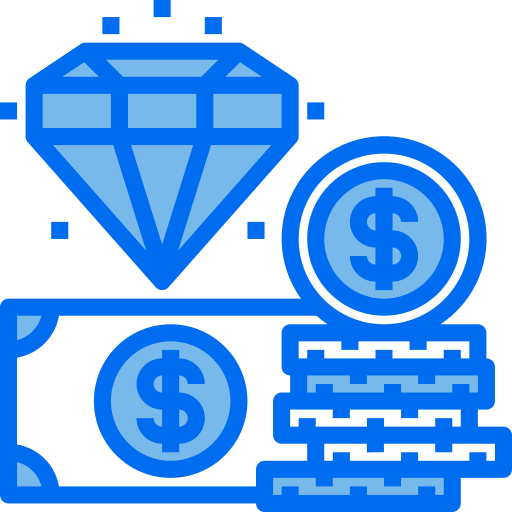 Diamond Payungkead Blue icon