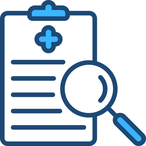 investigación médica icono gratis