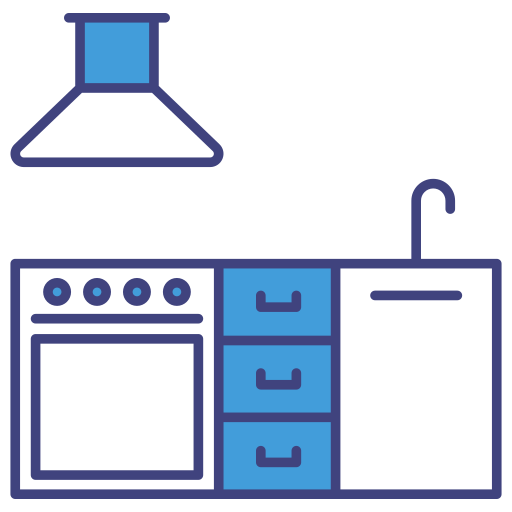 주방 섬 무료 아이콘
