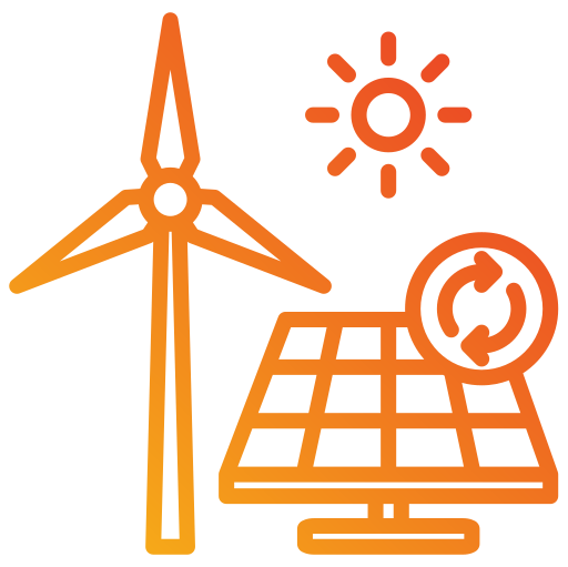 energía renovable icono gratis