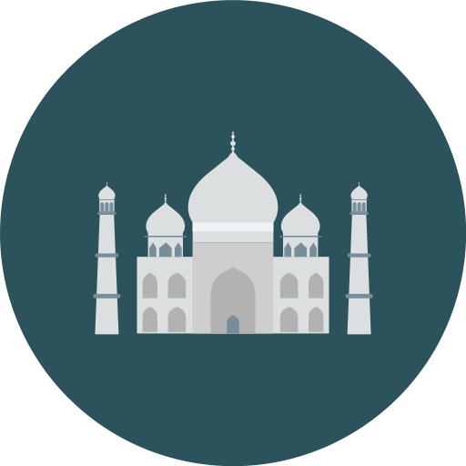 taj mahal icono gratis