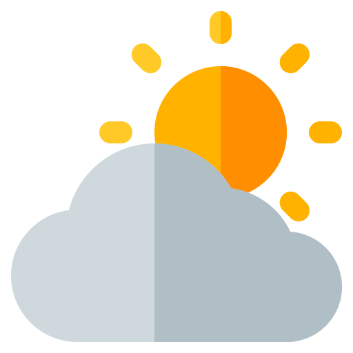 Cloudy free icon